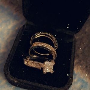 Engagement wedding ring size 9